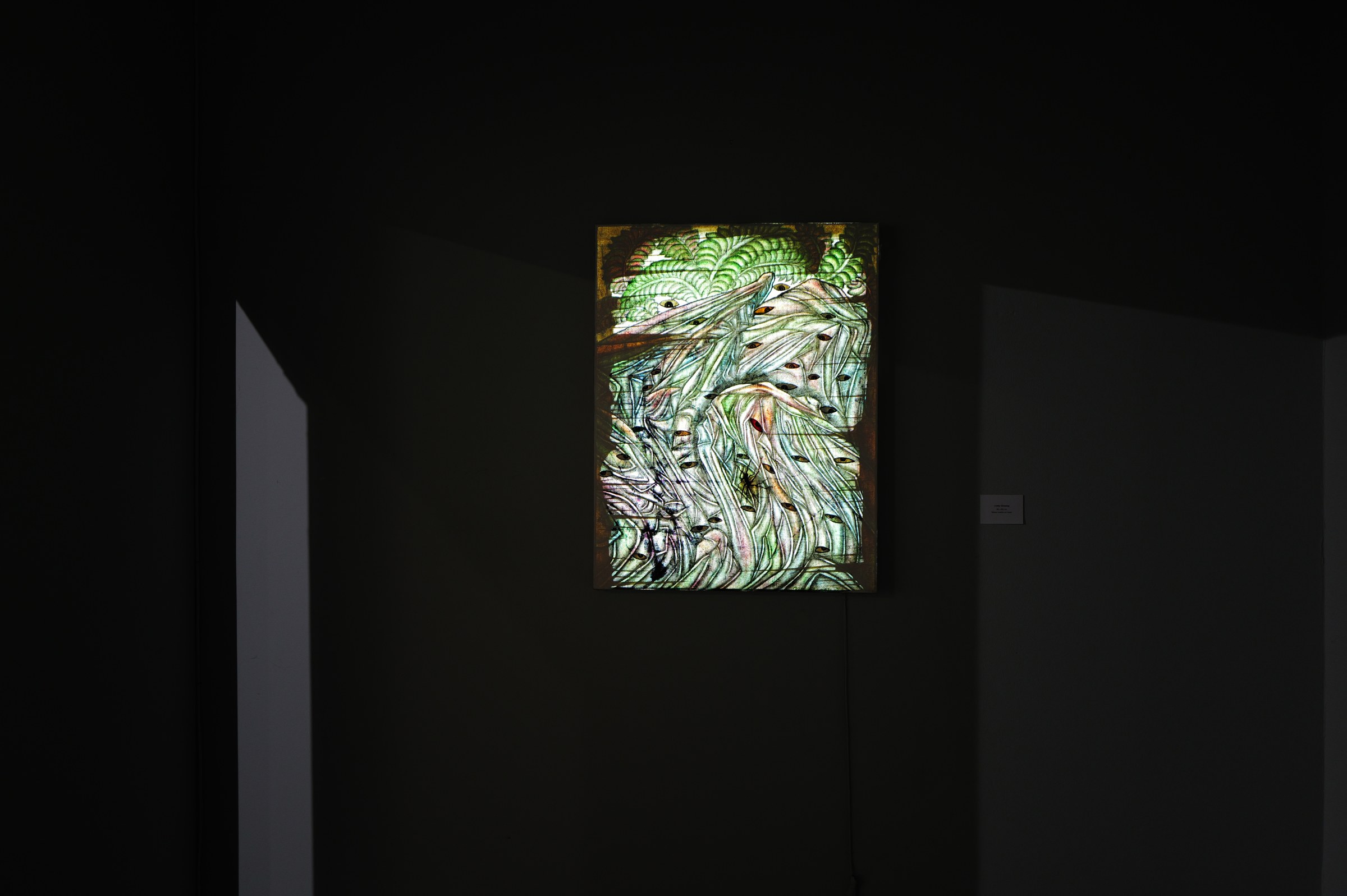 Re-trahere exhibition installation
