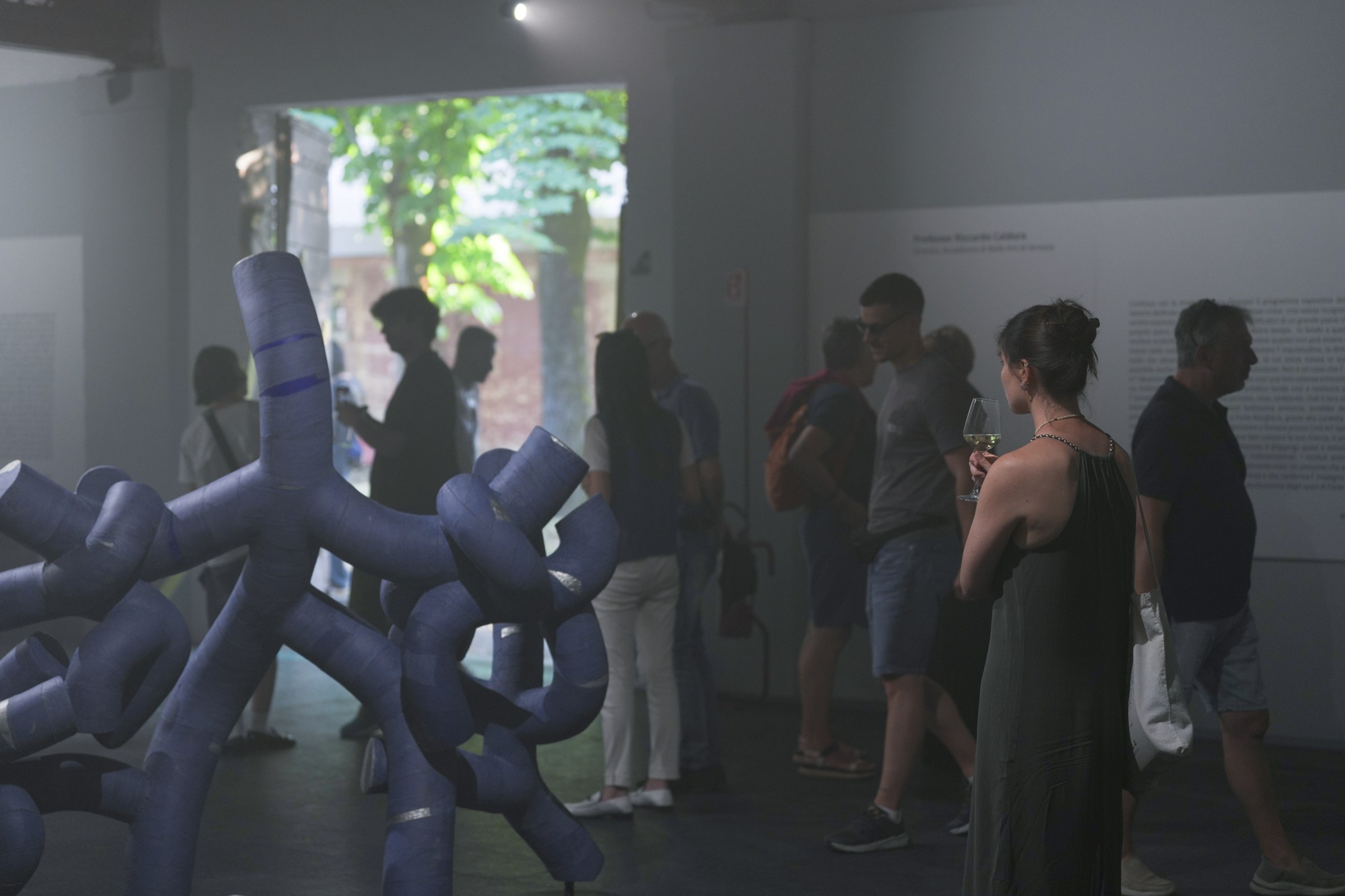 Spiriti Vitali — Opening reception with sculptures
